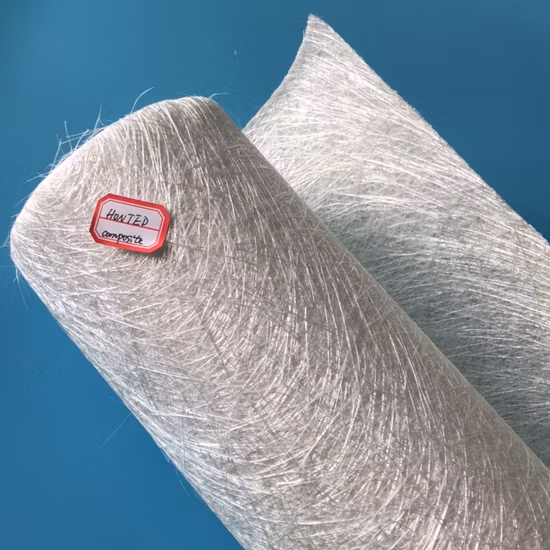 Esteira de fio picado de fibra de vidro E / Tecido de pano de fibra de vidro / Roving tecido / Esteira de fibra de vidro em pó de emulsão para carro de barco Lay up Produtos FRP