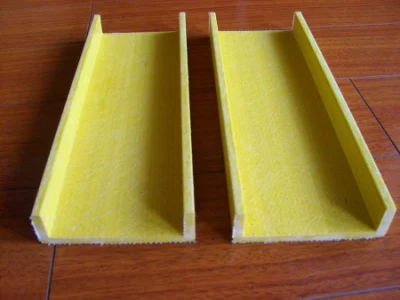 Perfil de pultrusão de fibra de vidro de material de construção com proteção UV